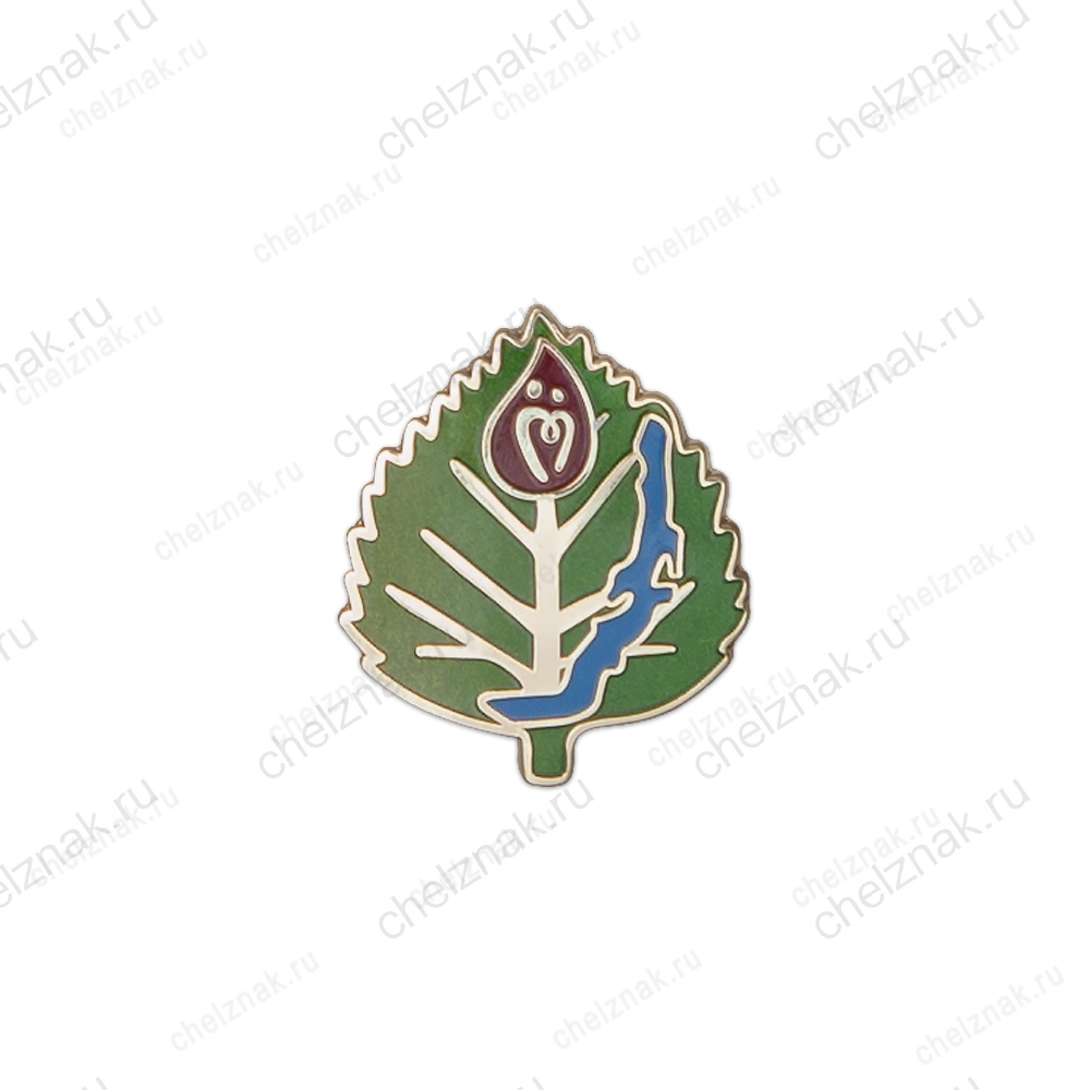 Знак «Служба крови. Иркутская область» (зеленый)