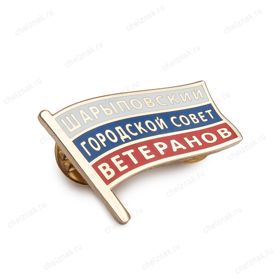 Фрачный знак «Шарыповский городской совет ветеранов»