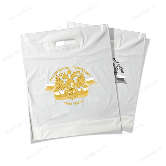 Пакет с вырубной ручкой