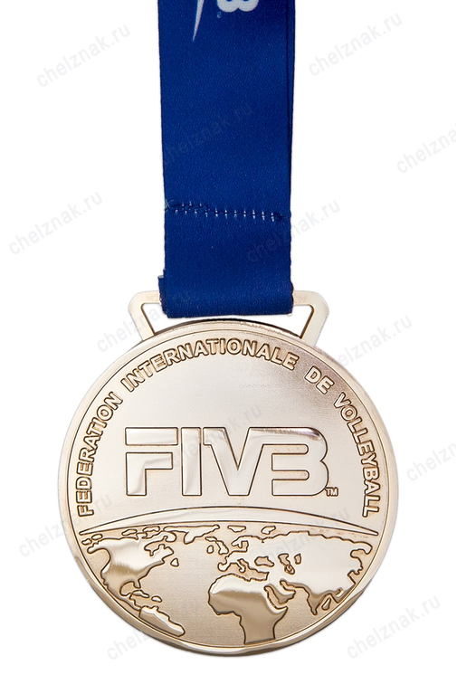 Копия олимпийской медали «Волейбол FIVB» 2014г.