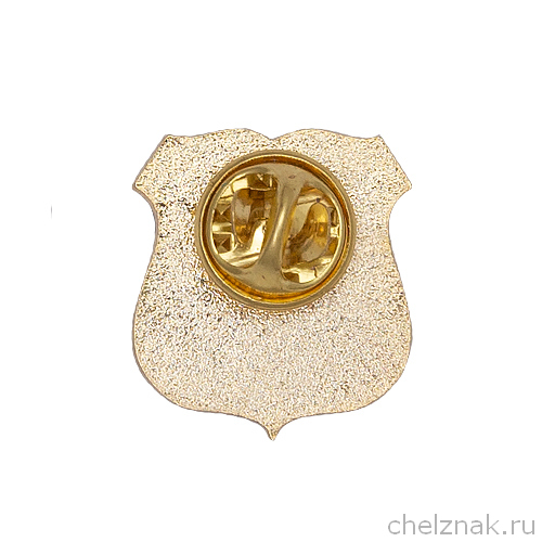 Реверс награды Знак на лацкан «Служба защиты гостайны ВС РФ»