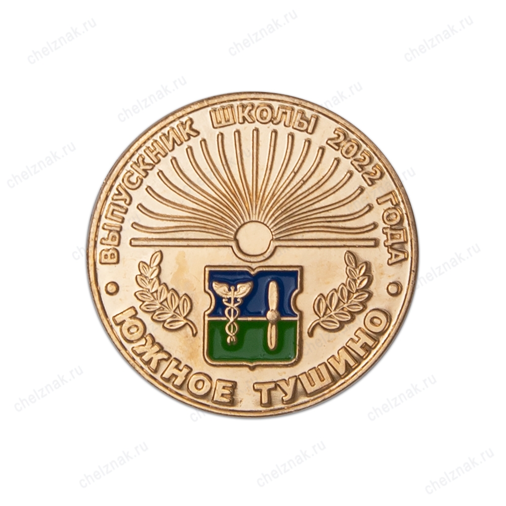 Знак «Выпускник школы - 2022. Южное Тушино»