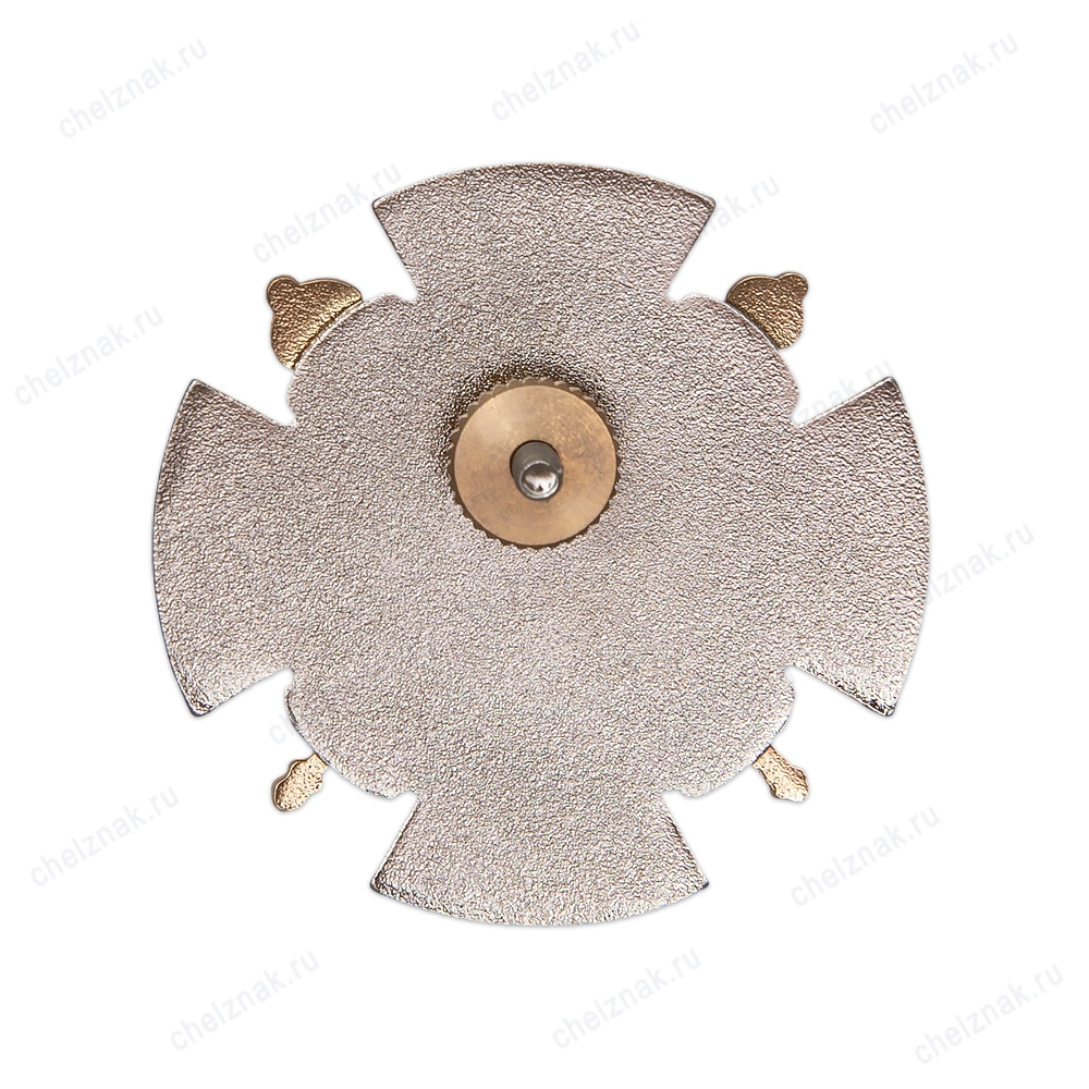 Реверс награды Знак «ККВ - Таманский казачий отдел. Атаман Сидор Белый»