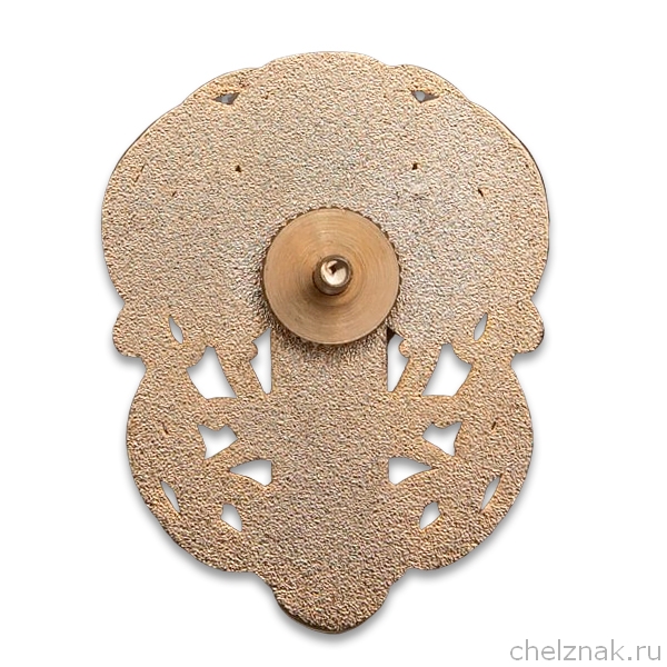 Реверс награды Знак «Крест посольской станицы императорского конвоя»