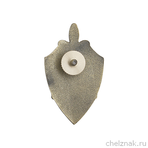 Реверс награды Знак «100 лет особым отделам» с бланком удостоверения