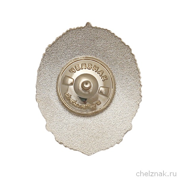 Реверс награды Нагрудный знак «ПРАЖСКАЯ»