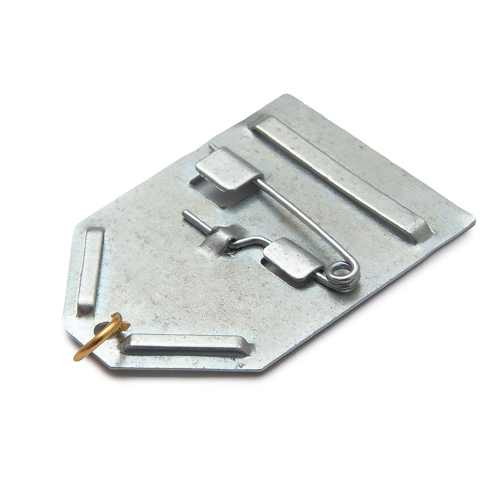 Реверс награды Колодка для медали с колечком, 6-ти угольная, 35 мм